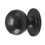32mm Small Drawer / Cabinet Knob / Handle in Black Cast Iron (4522)